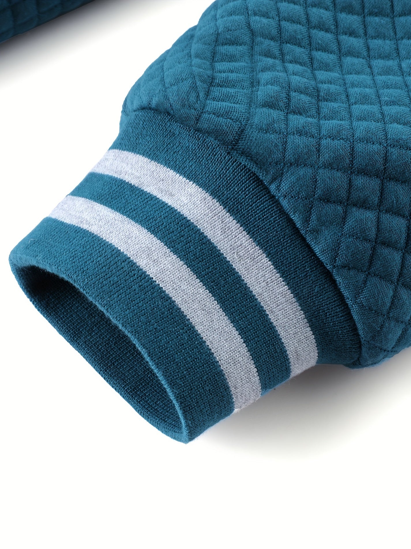 Felpa strutturata con cappuccio da uomo