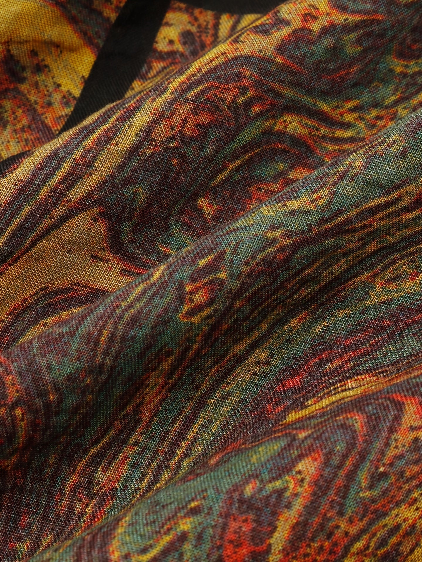 Camicia in cotone con grafica quadrata e maniche corte per l'estate