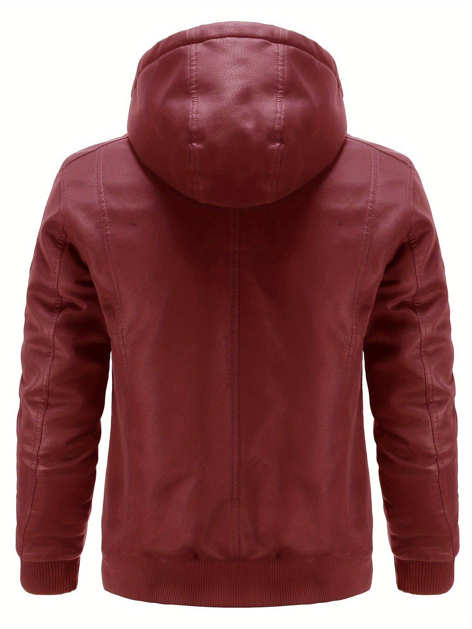 Giacca in pelle trapuntata