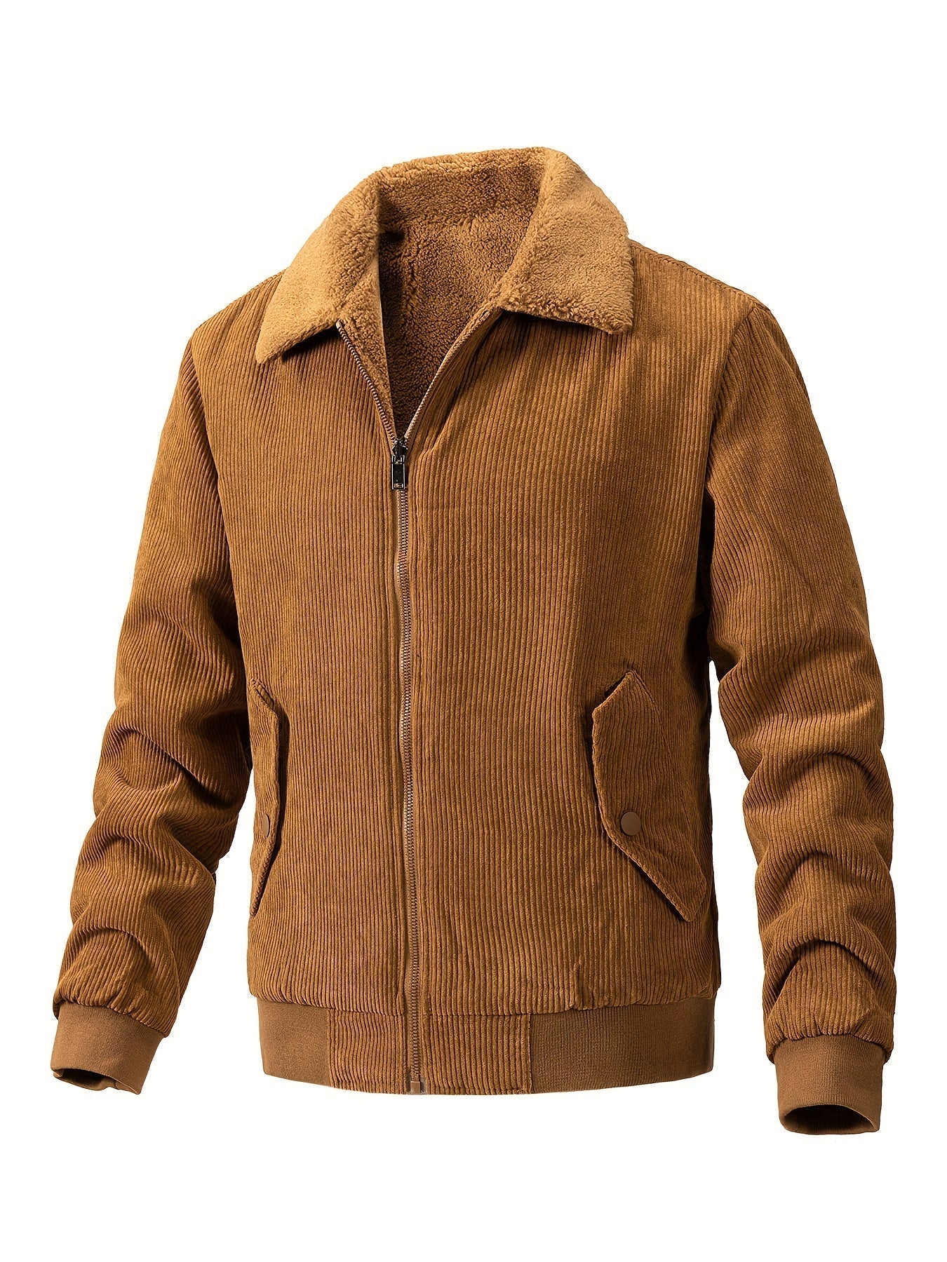 Giacca in velluto a coste a righe