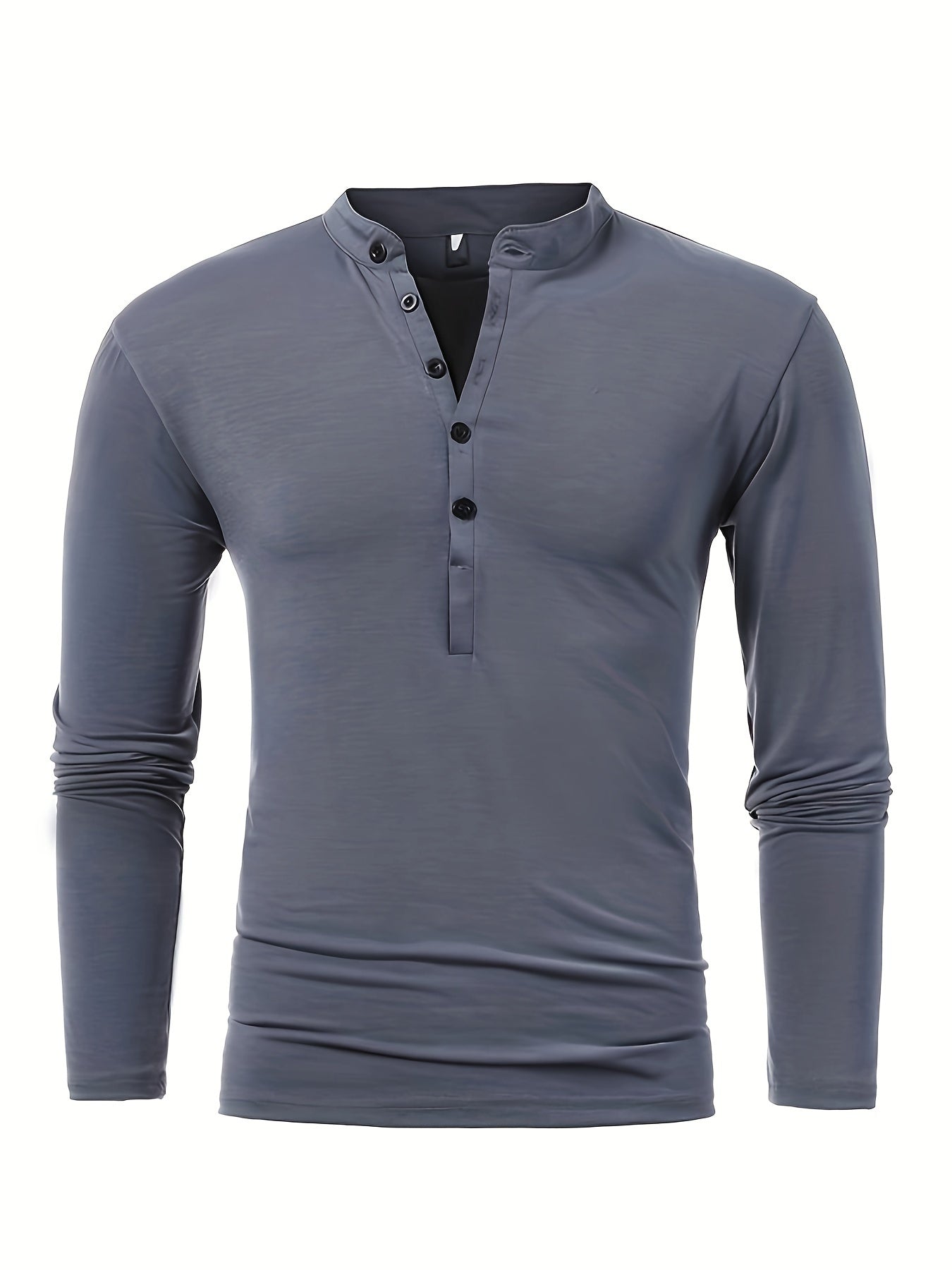 Camicia casual a maniche lunghe da uomo