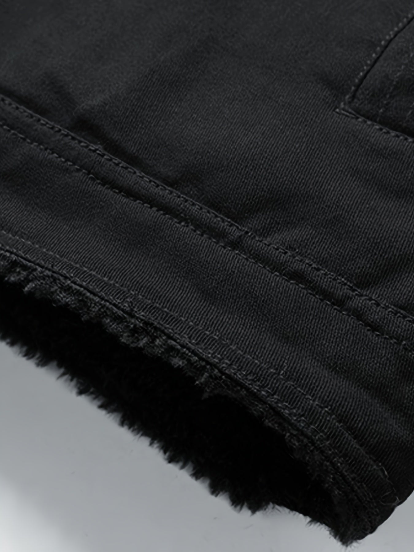 Giacca casual in caldo pile di cotone