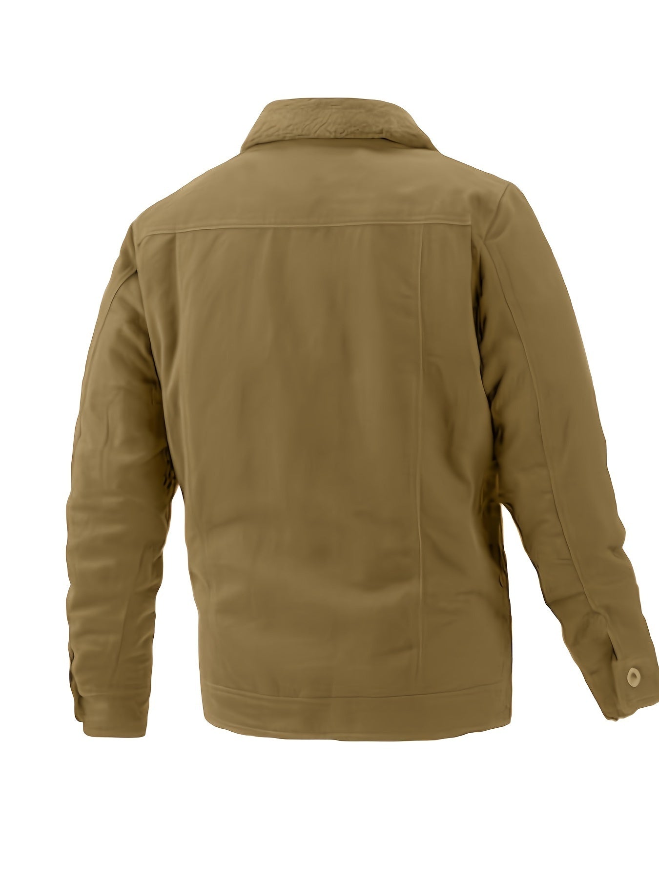 Giacca casual in caldo pile di cotone