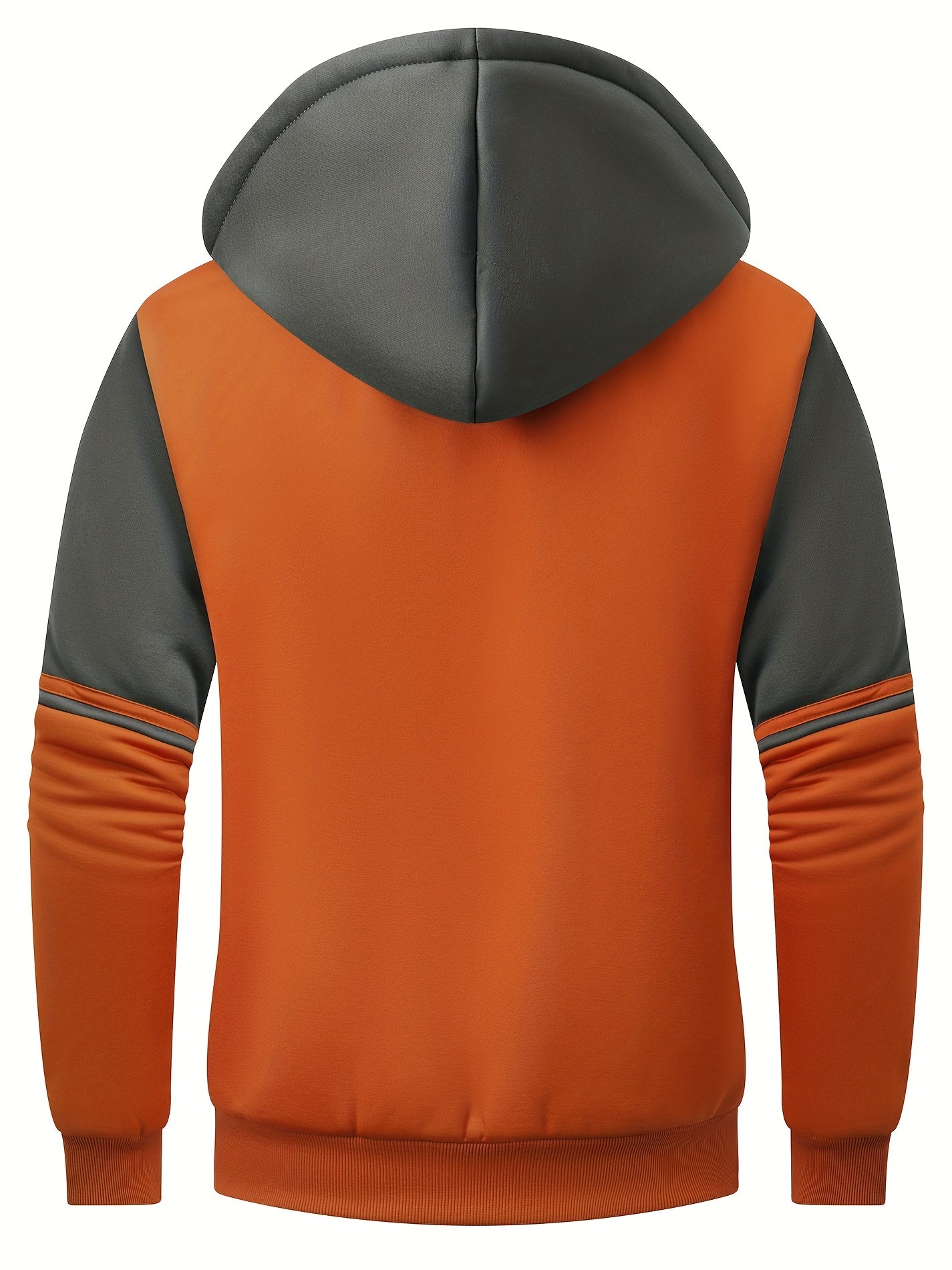 Felpa con cappuccio in pelliccia da uomo