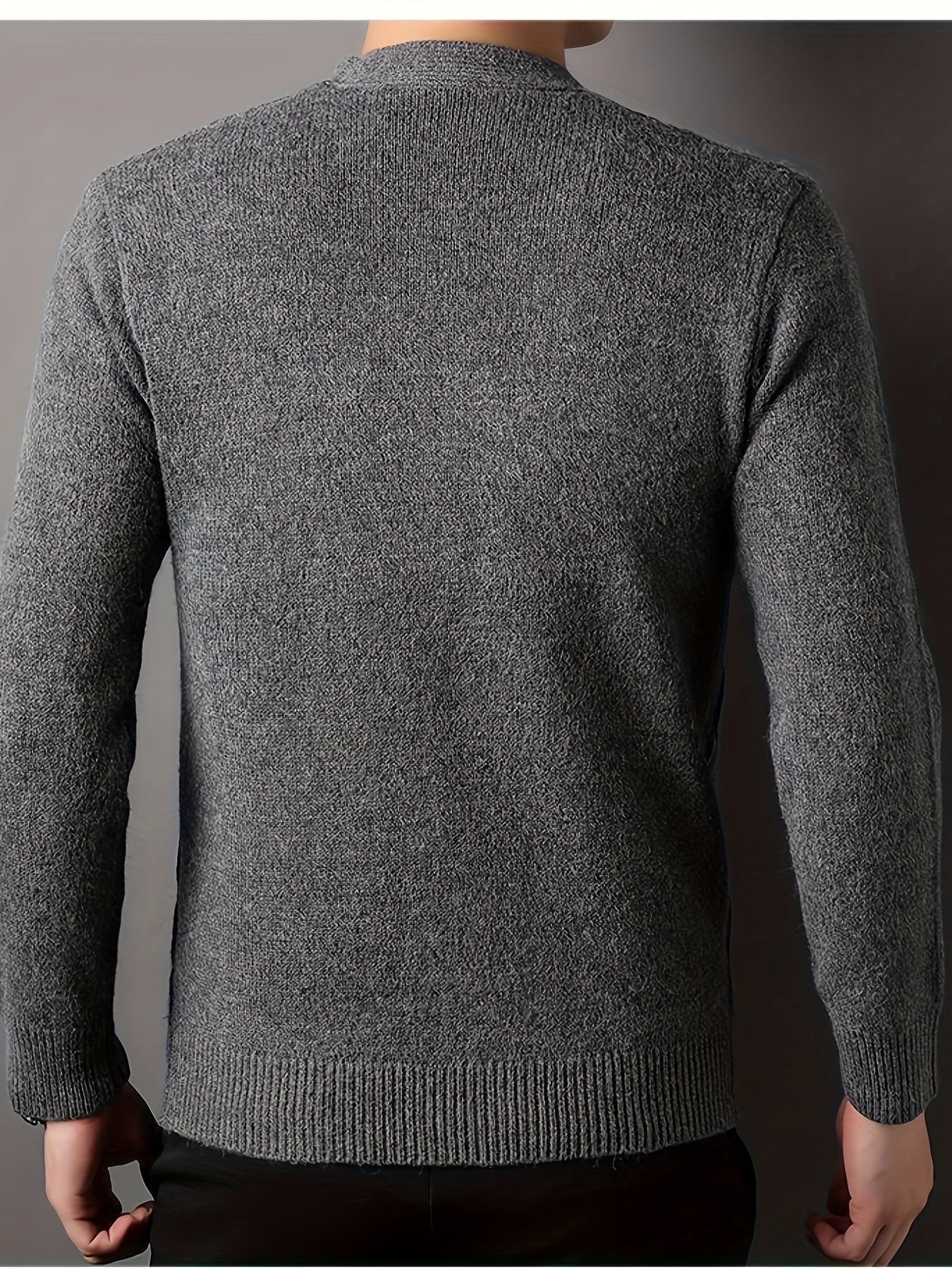 Cardigan ampio con fantasia geometrica