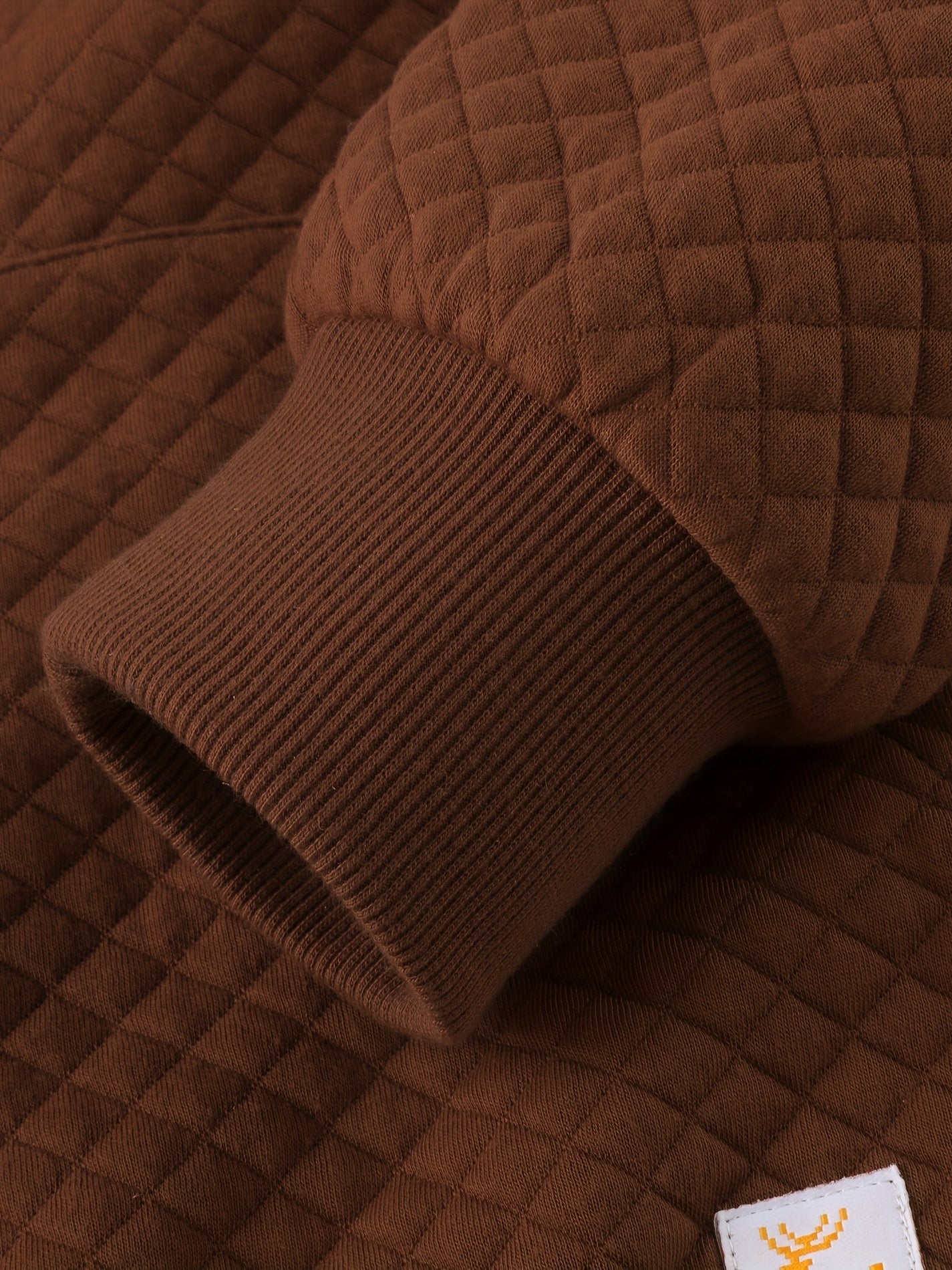 Felpa con cappuccio in pelliccia testurizzata