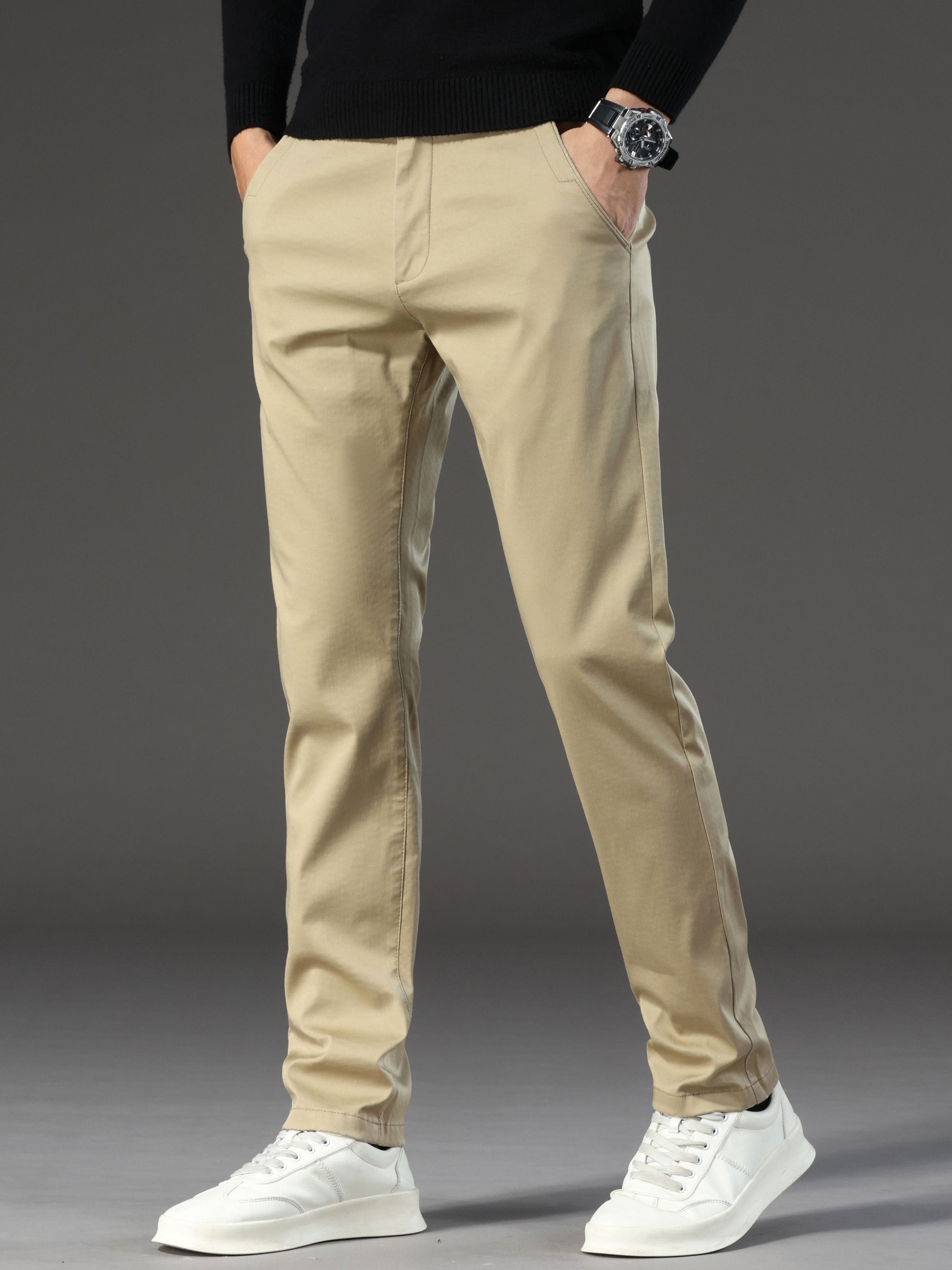 Pantaloni classici casual da uomo
