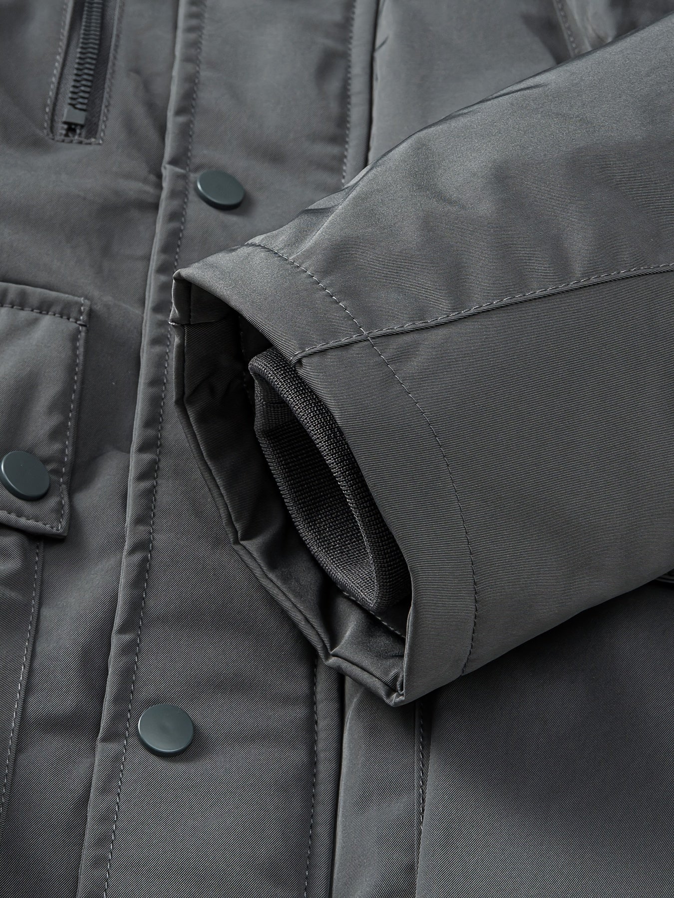 Cappotto invernale in cotone con cappuccio