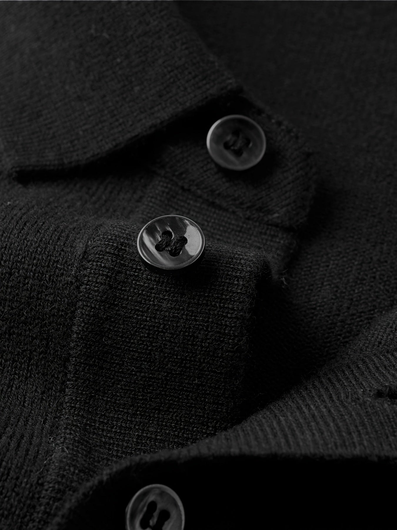 Maglione con risvolto ad alta elasticit? da uomo