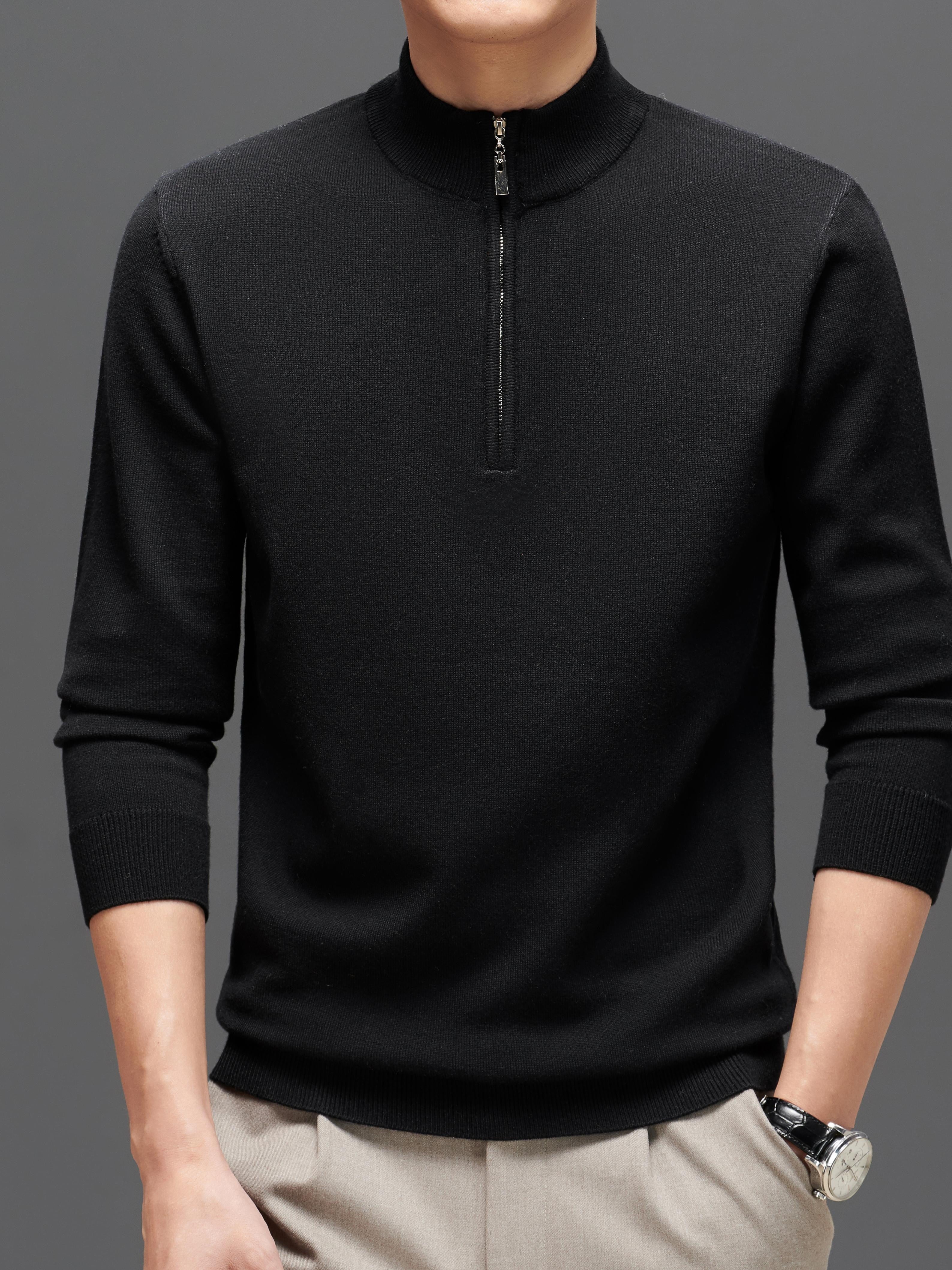 Maglione in lana lavorato a maglia per uomo