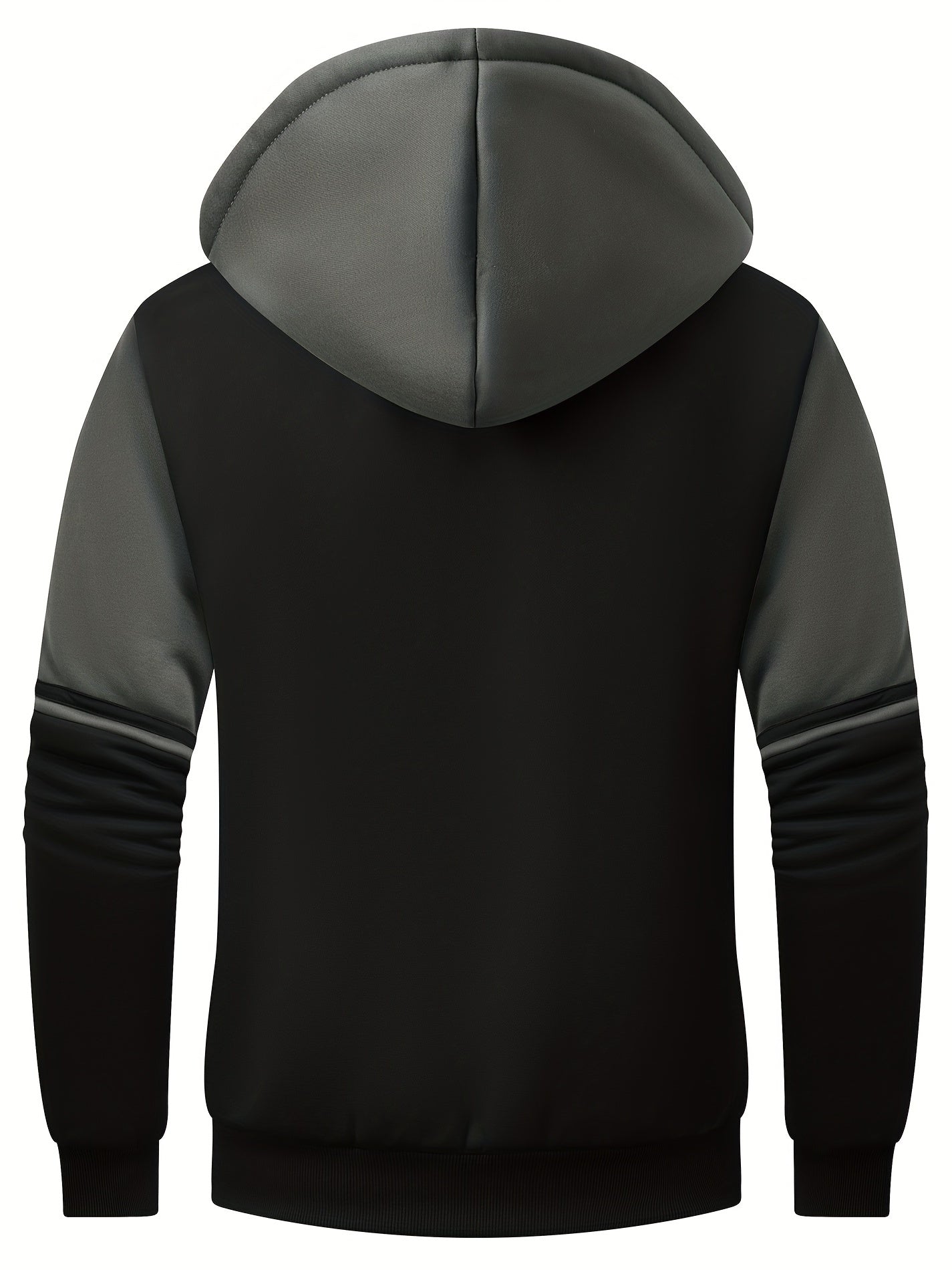 Felpa con cappuccio in pelliccia da uomo