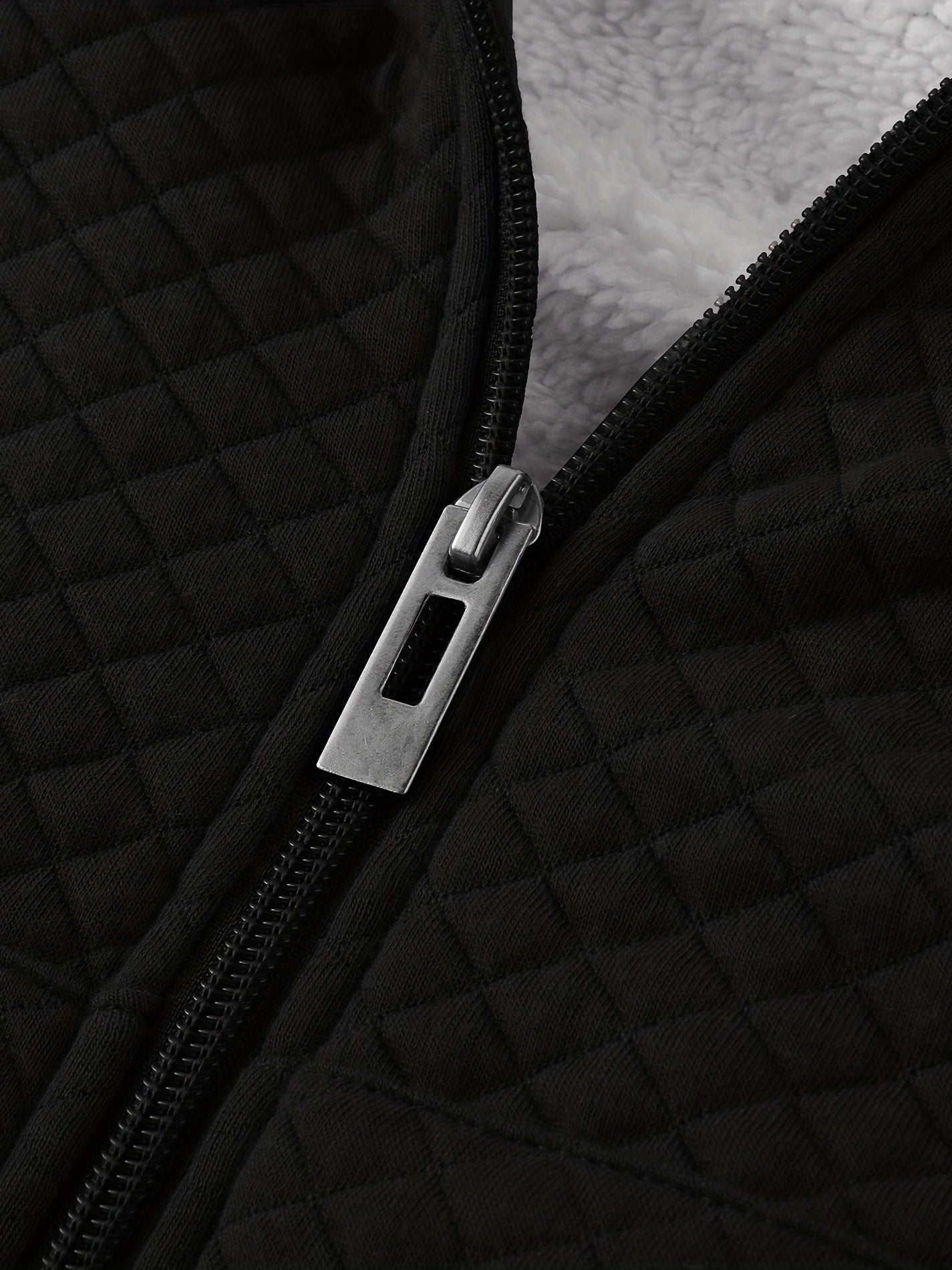 Felpa con cappuccio in pelliccia testurizzata