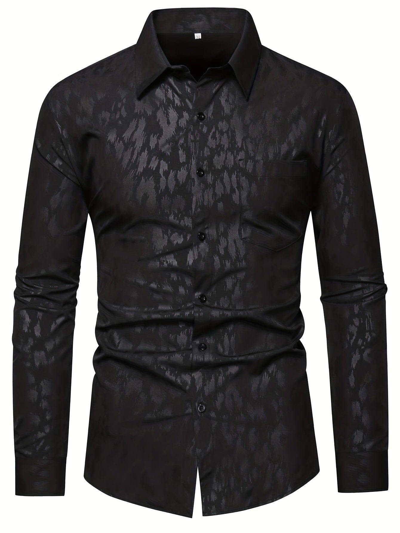 Camicia con stampa leopardata