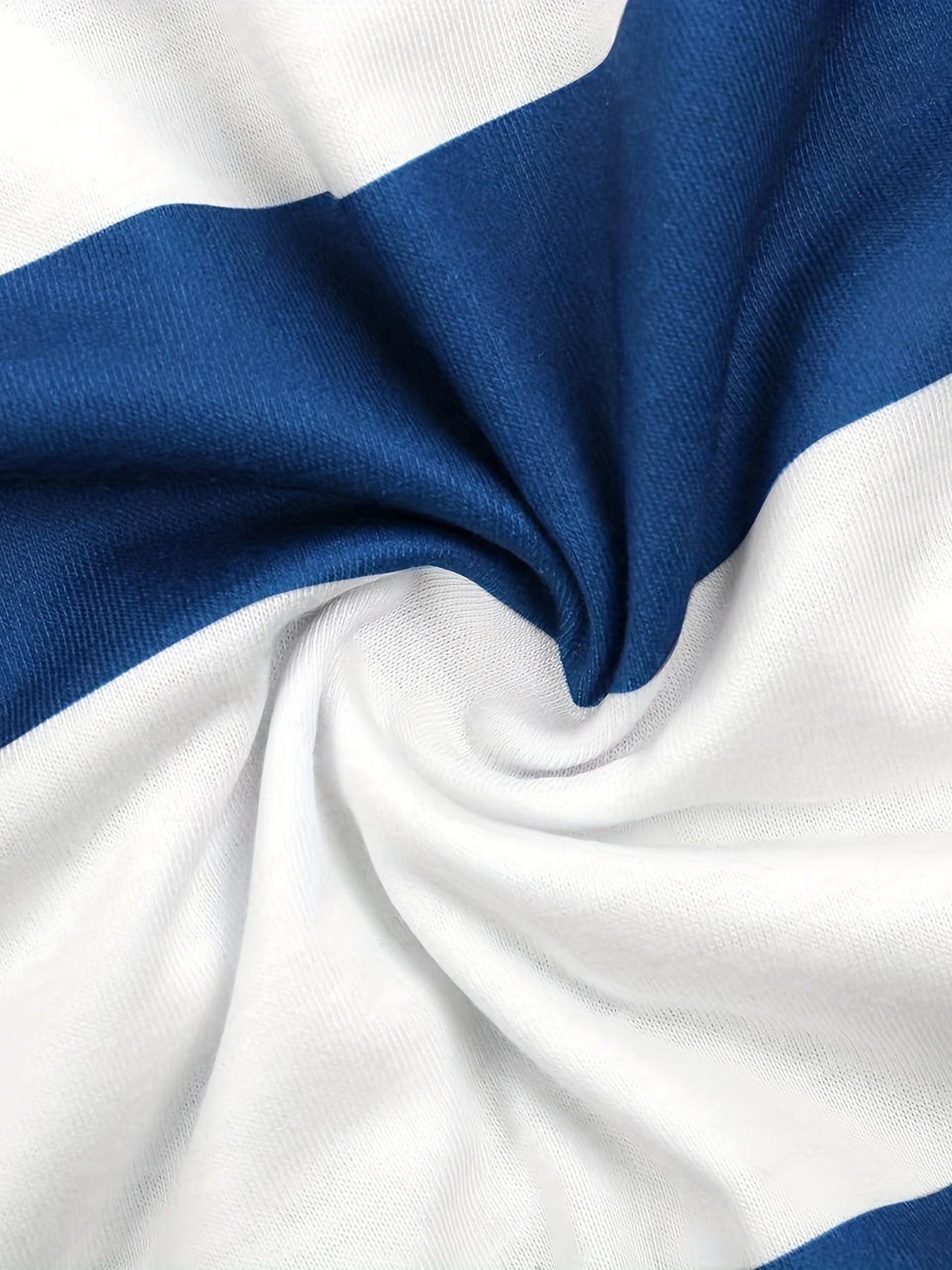 Abito casual con maniche corte e design a righe