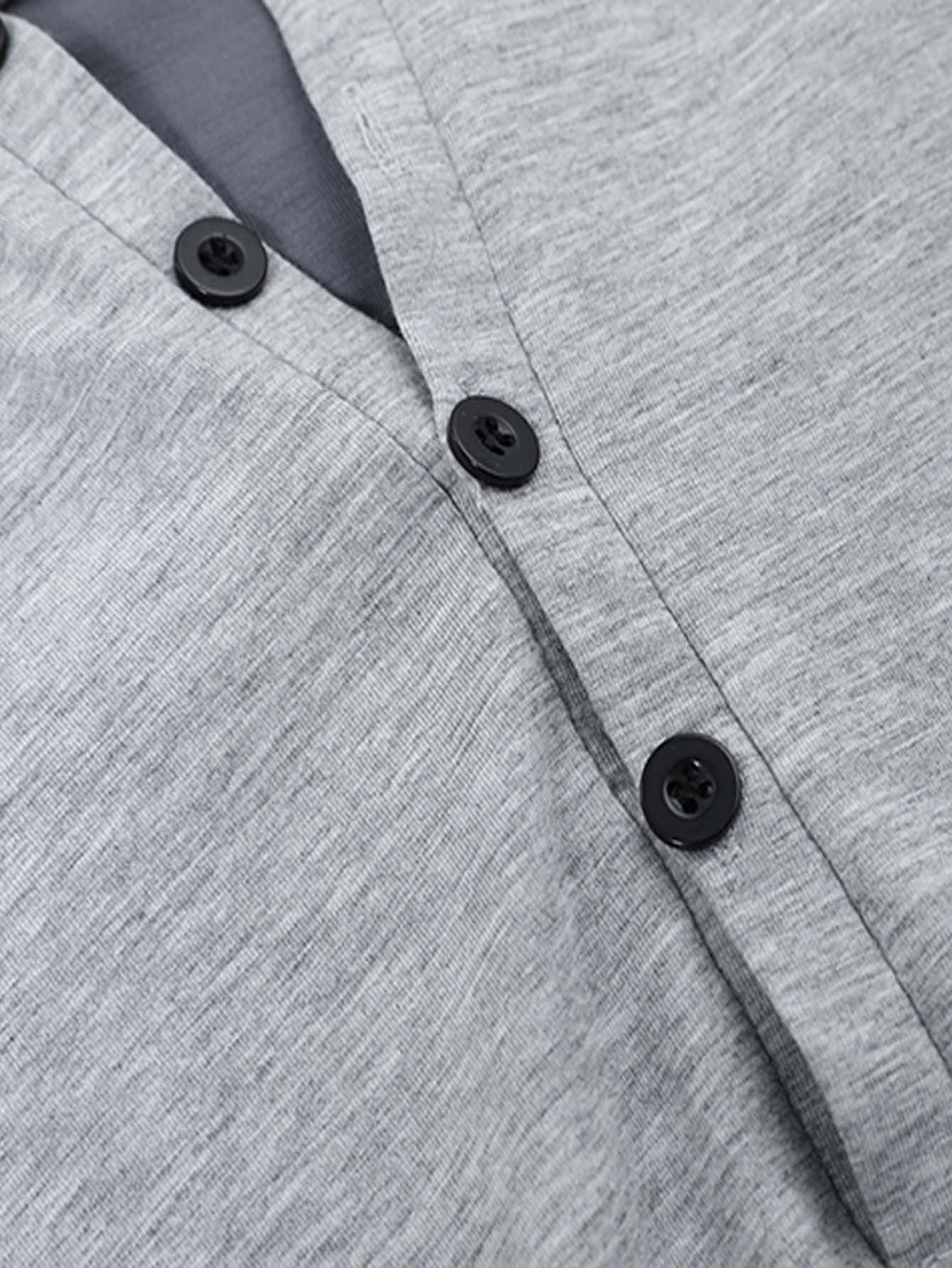 Camicia casual a maniche lunghe da uomo