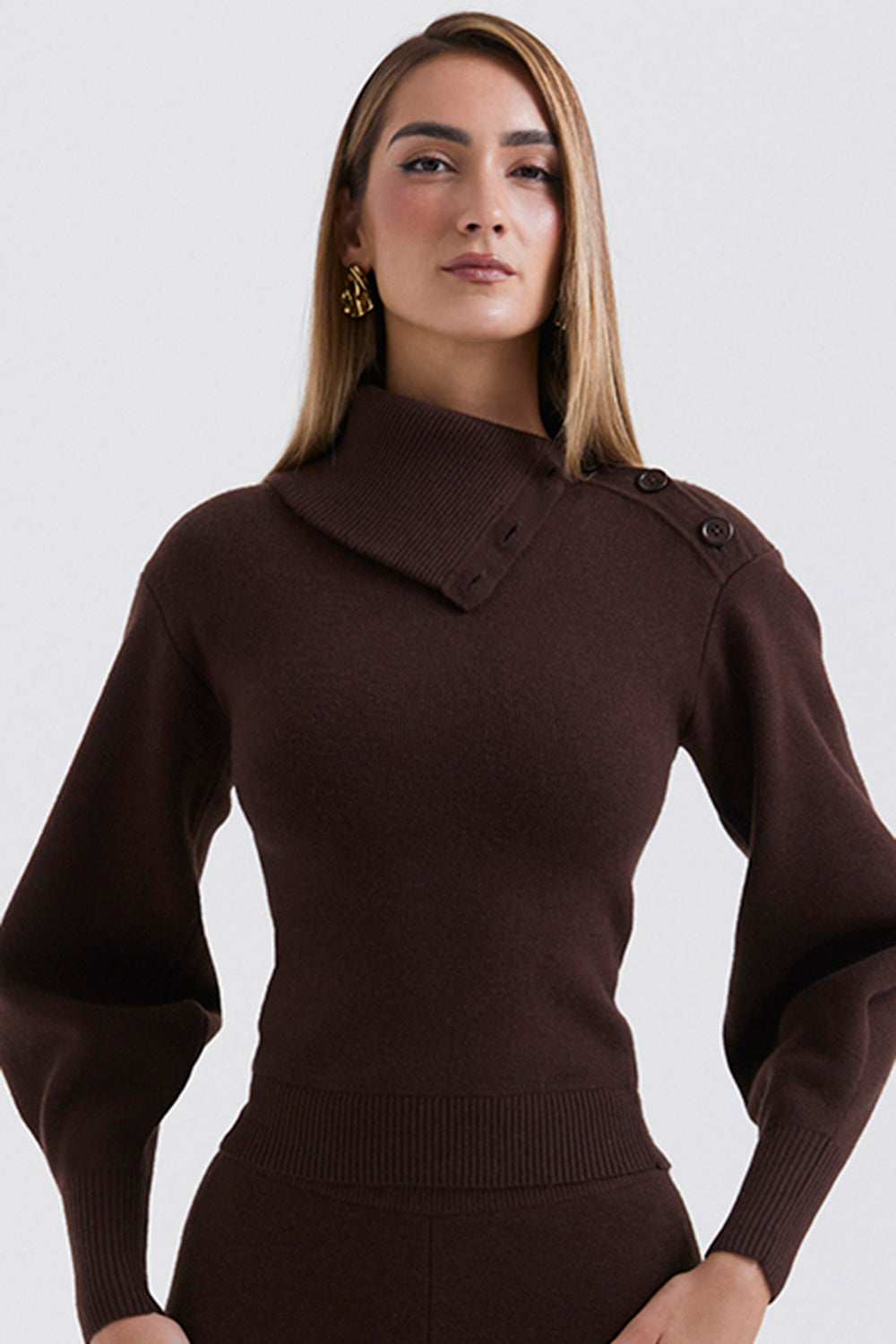 Maglia in misto cashmere con pantaloni