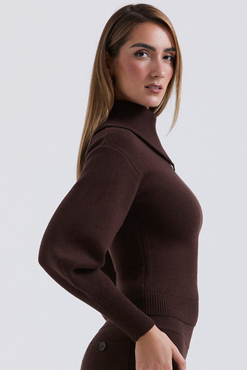 Maglia in misto cashmere con pantaloni