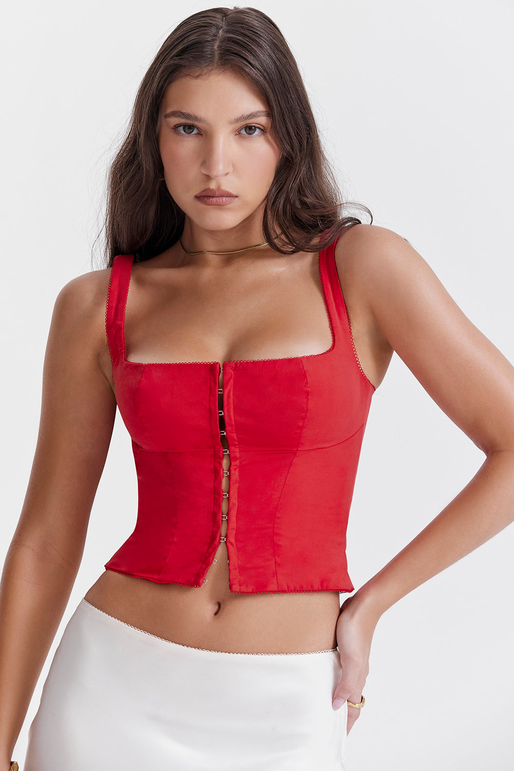 Corsetto Kersenrood