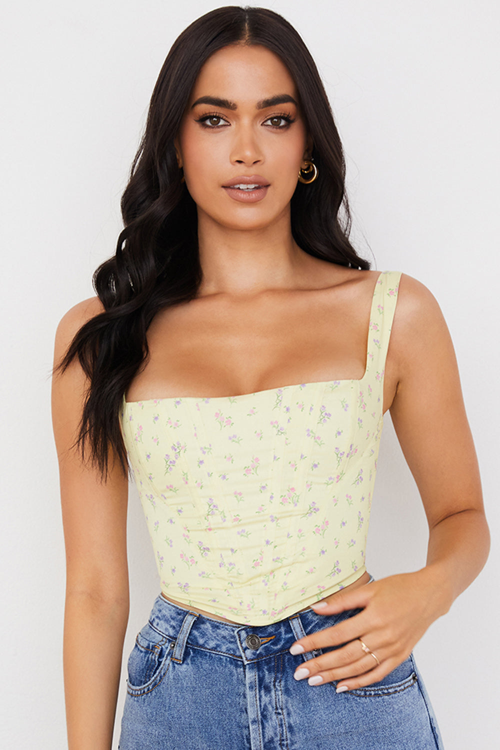 Corsetto con fiori di limone