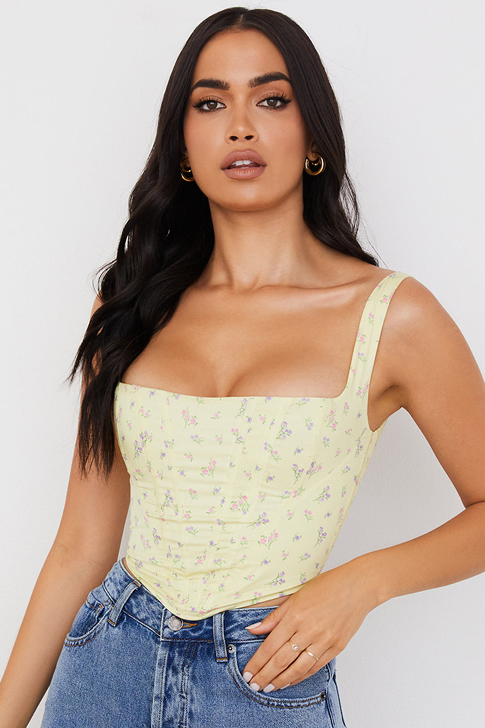 Corsetto con fiori di limone