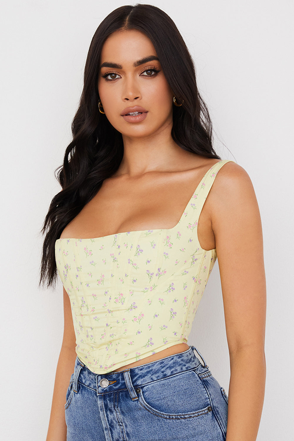 Corsetto con fiori di limone