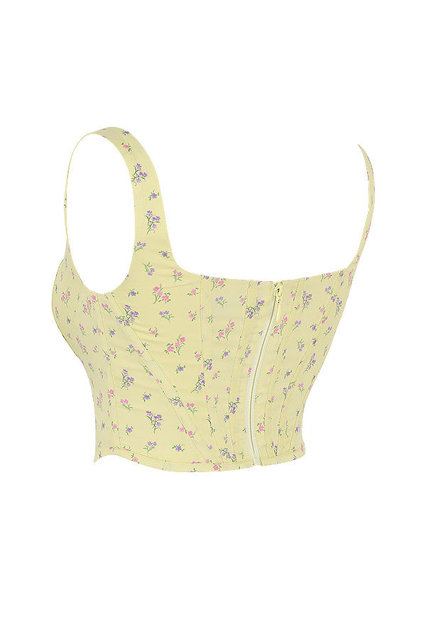Corsetto con fiori di limone