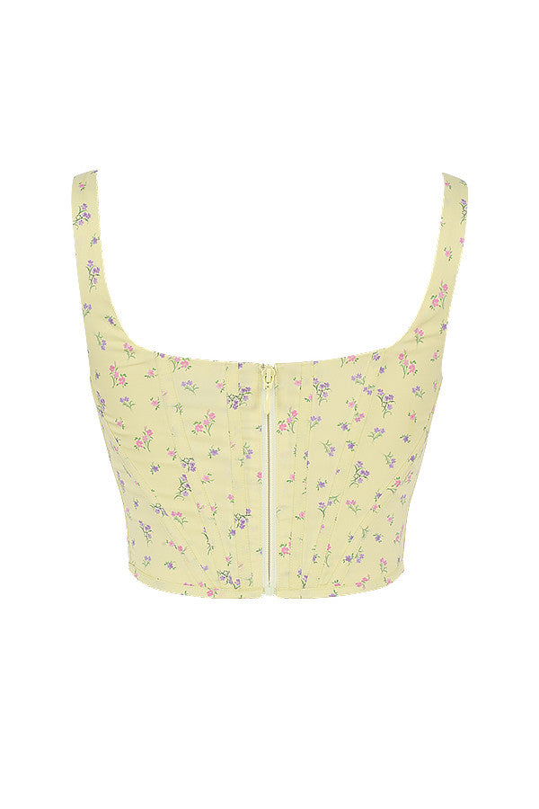 Corsetto con fiori di limone