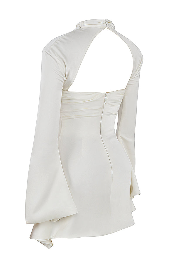 Abito a corsetto drappeggiato