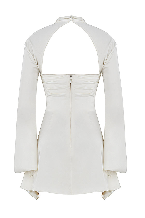 Abito a corsetto drappeggiato