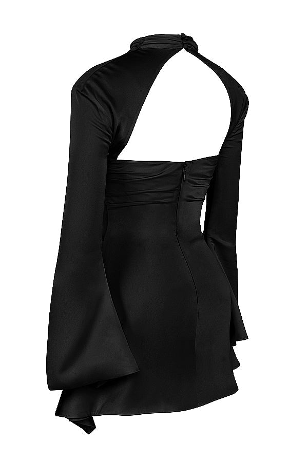 Abito a corsetto drappeggiato
