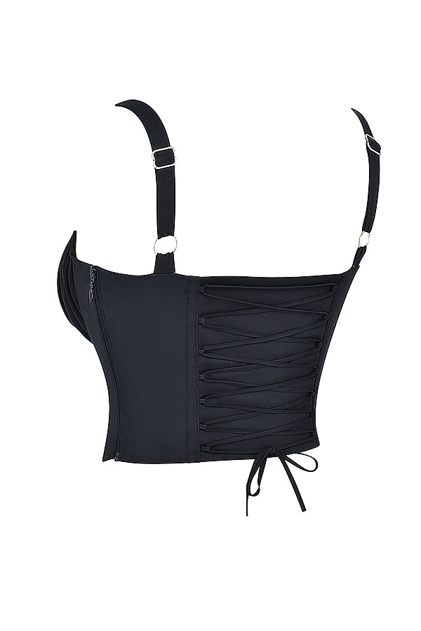 Corsetto bustier nero