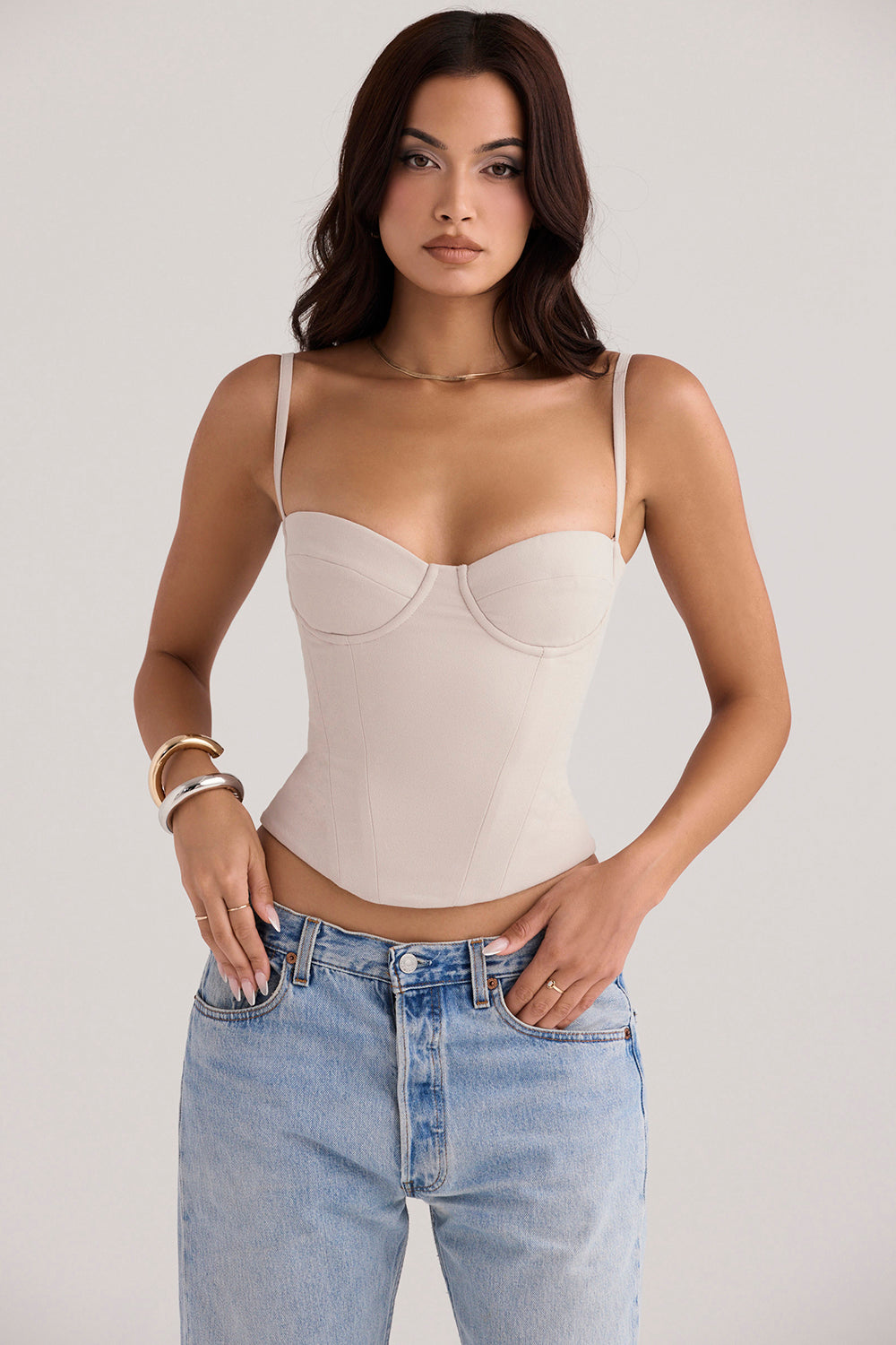 Corsetto con ferretto Oyster