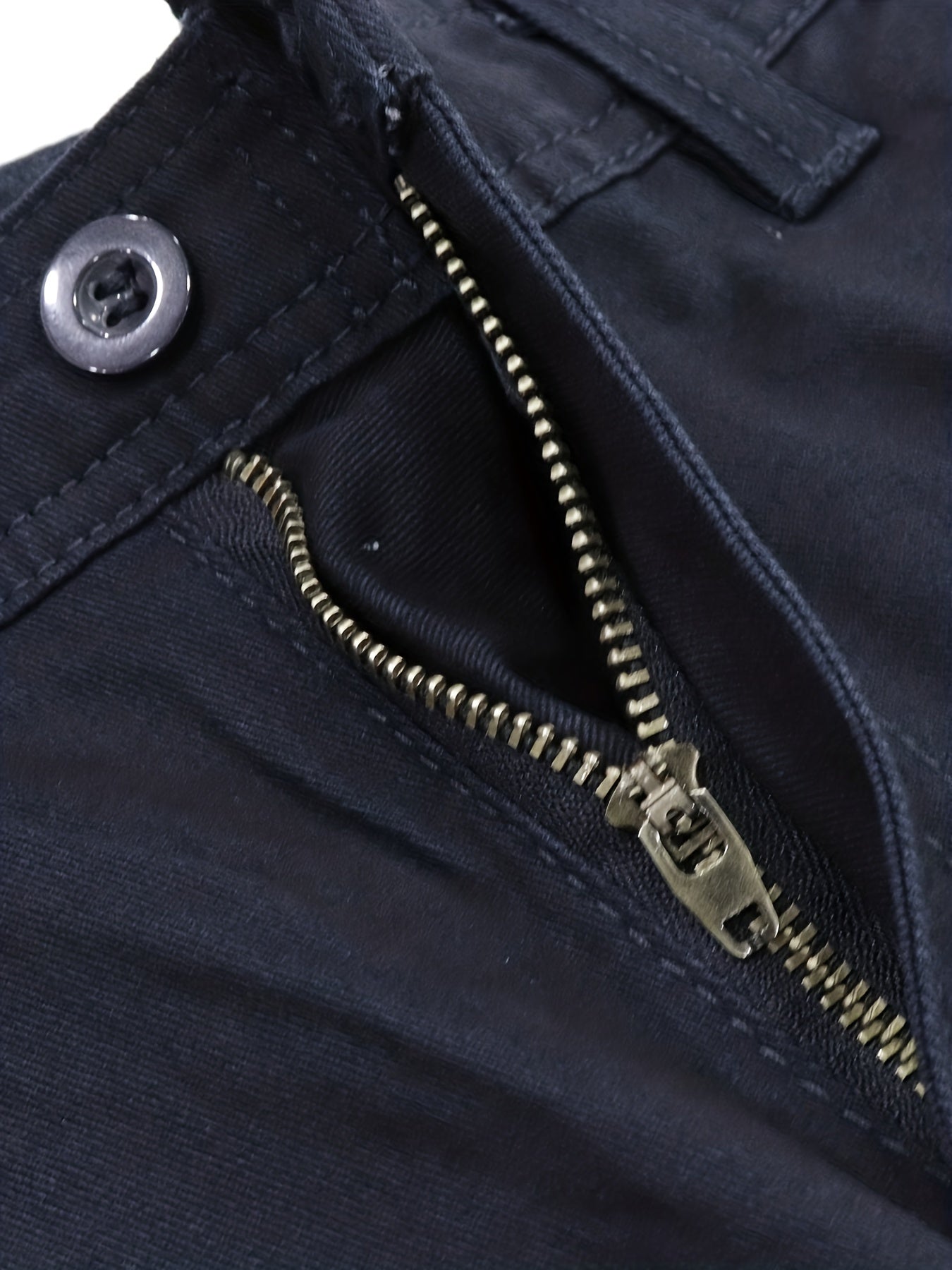 Shorts casual da uomo in cotone con coulisse e tasche con bottone