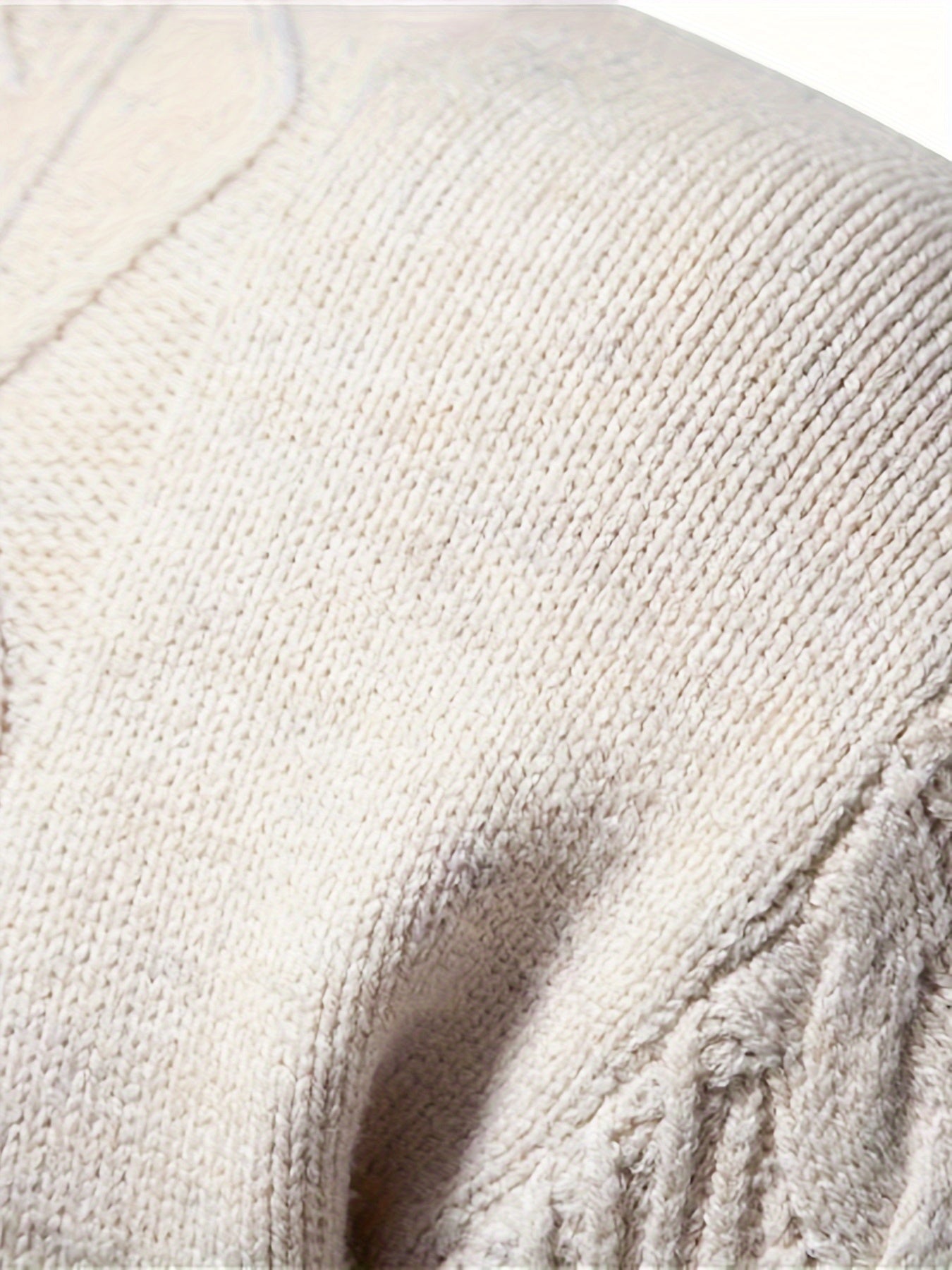 Maglione lavorato a maglia con strisce per uomo