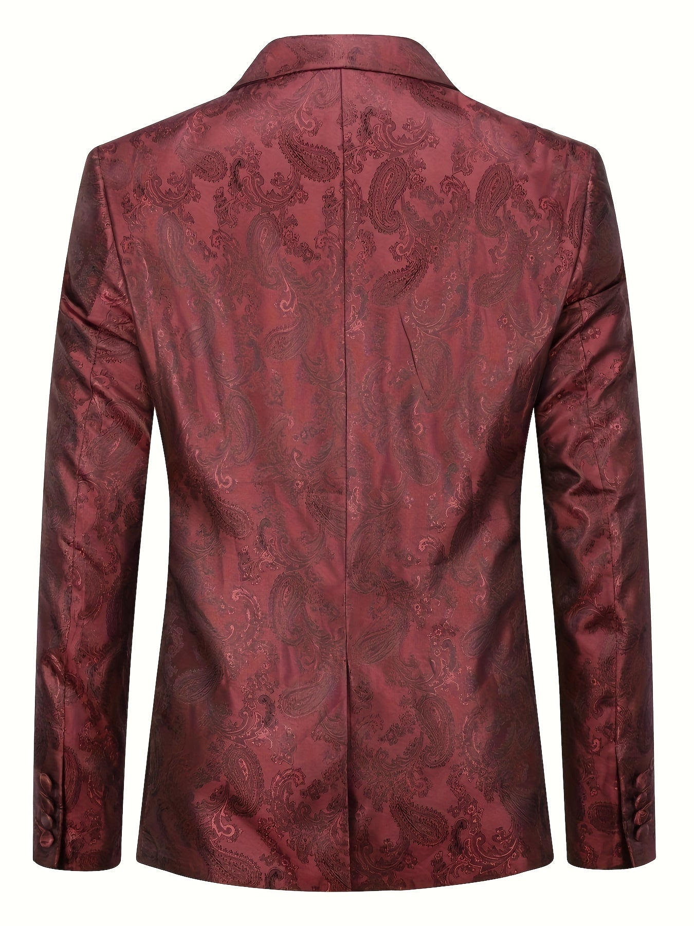 Completo composto da giacca blazer e pantaloni con motivo cachemire