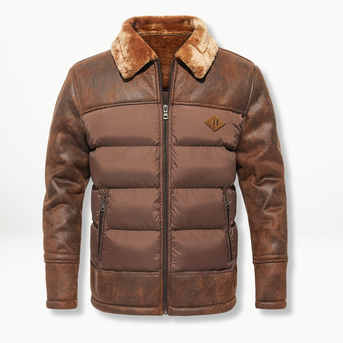 Cappotto invernale di lusso da uomo