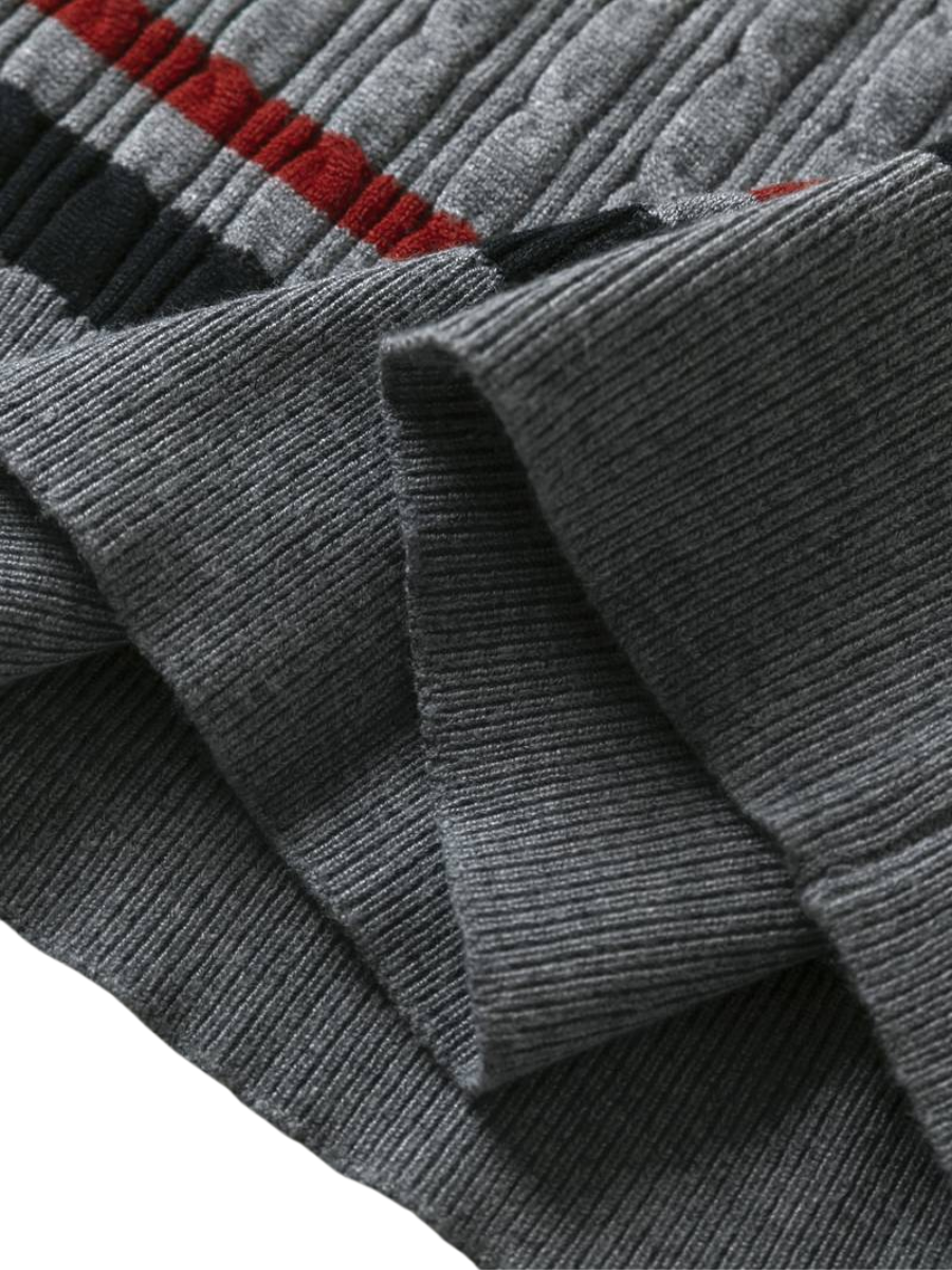 maglione classico lavorato a maglia