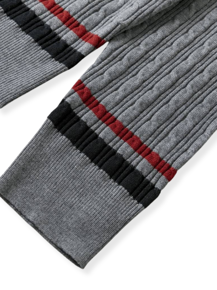 maglione classico lavorato a maglia