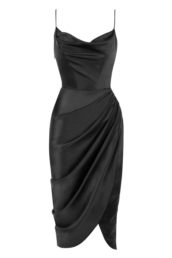 Corsetto con balconcino in raso