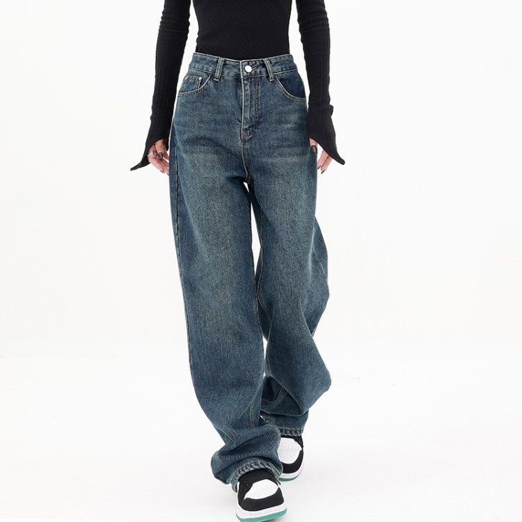 Diritti jeans casual larghi