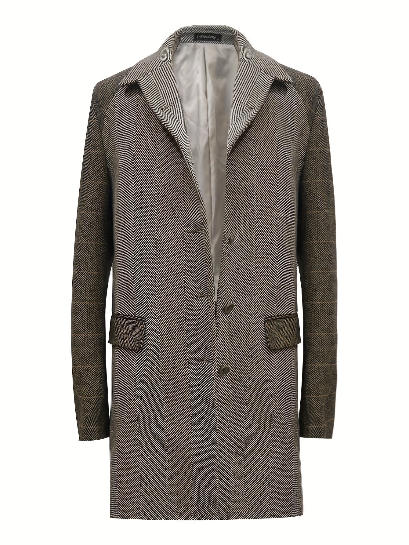 Giacca elegante a quadri retr?