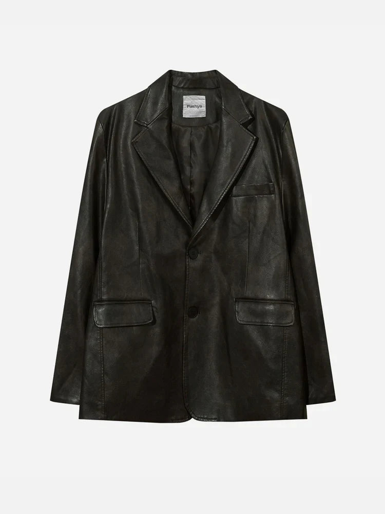 Giacca in pelle di lusso da uomo