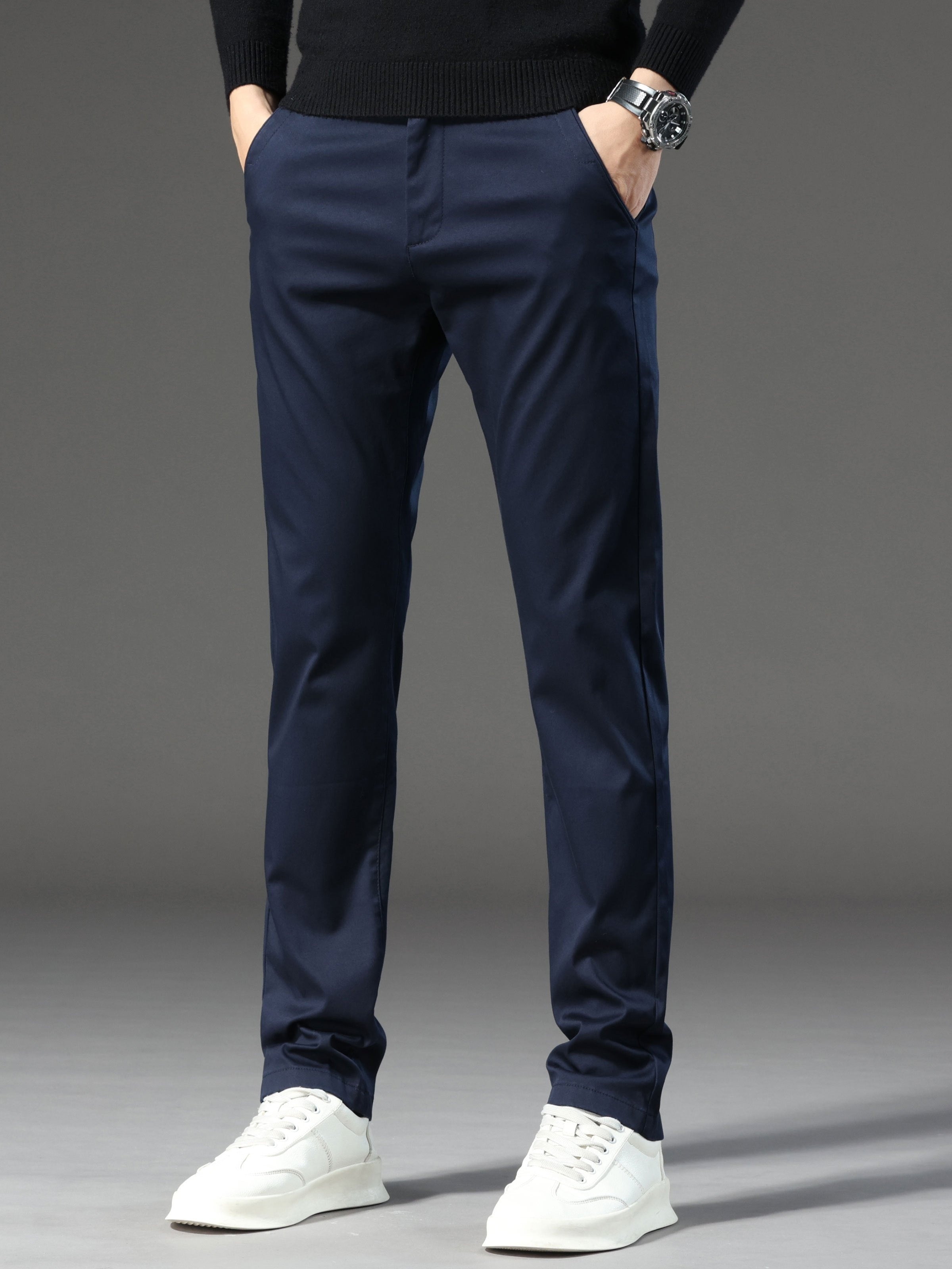 Pantaloni classici casual da uomo