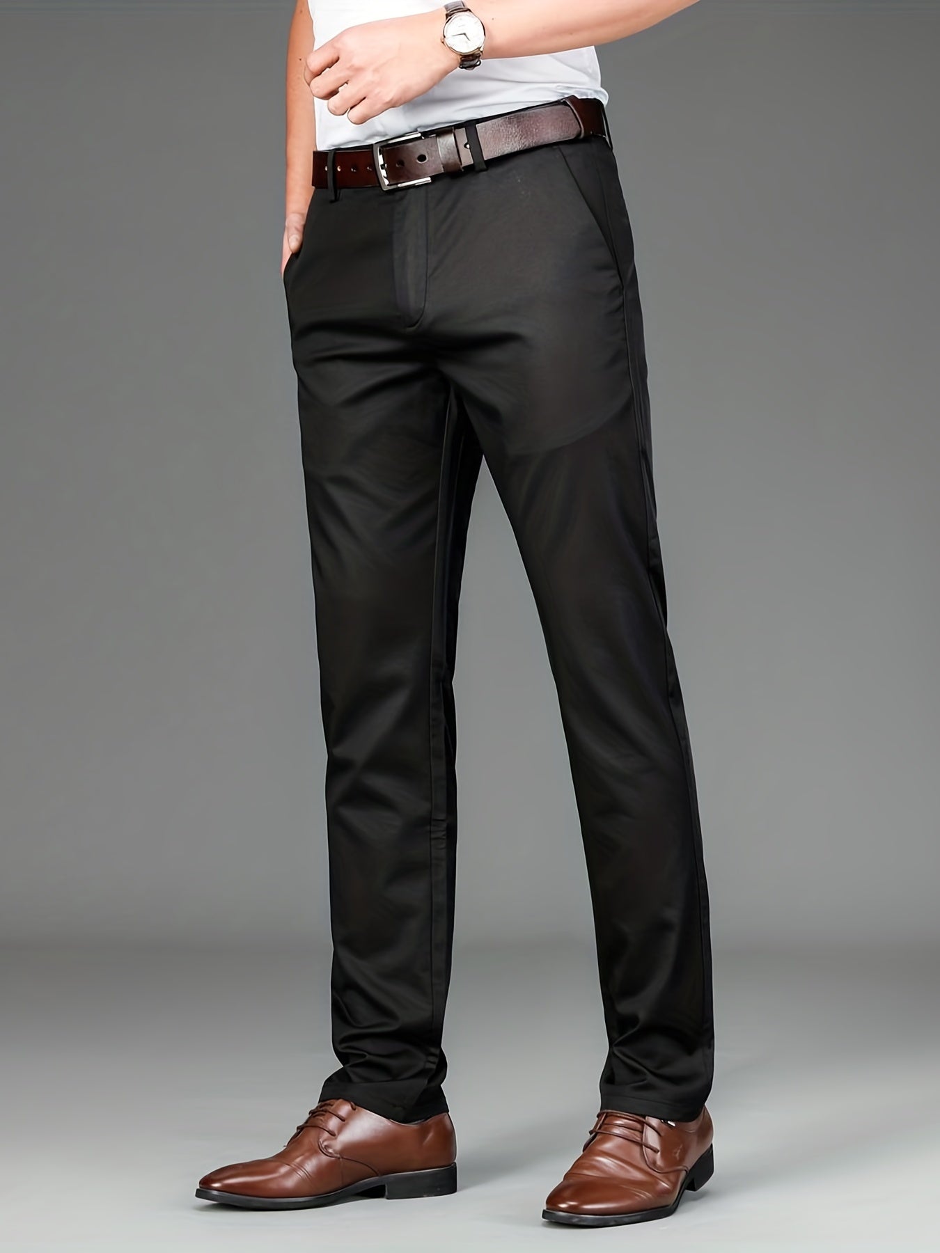 Pantaloni classici mid-stretch