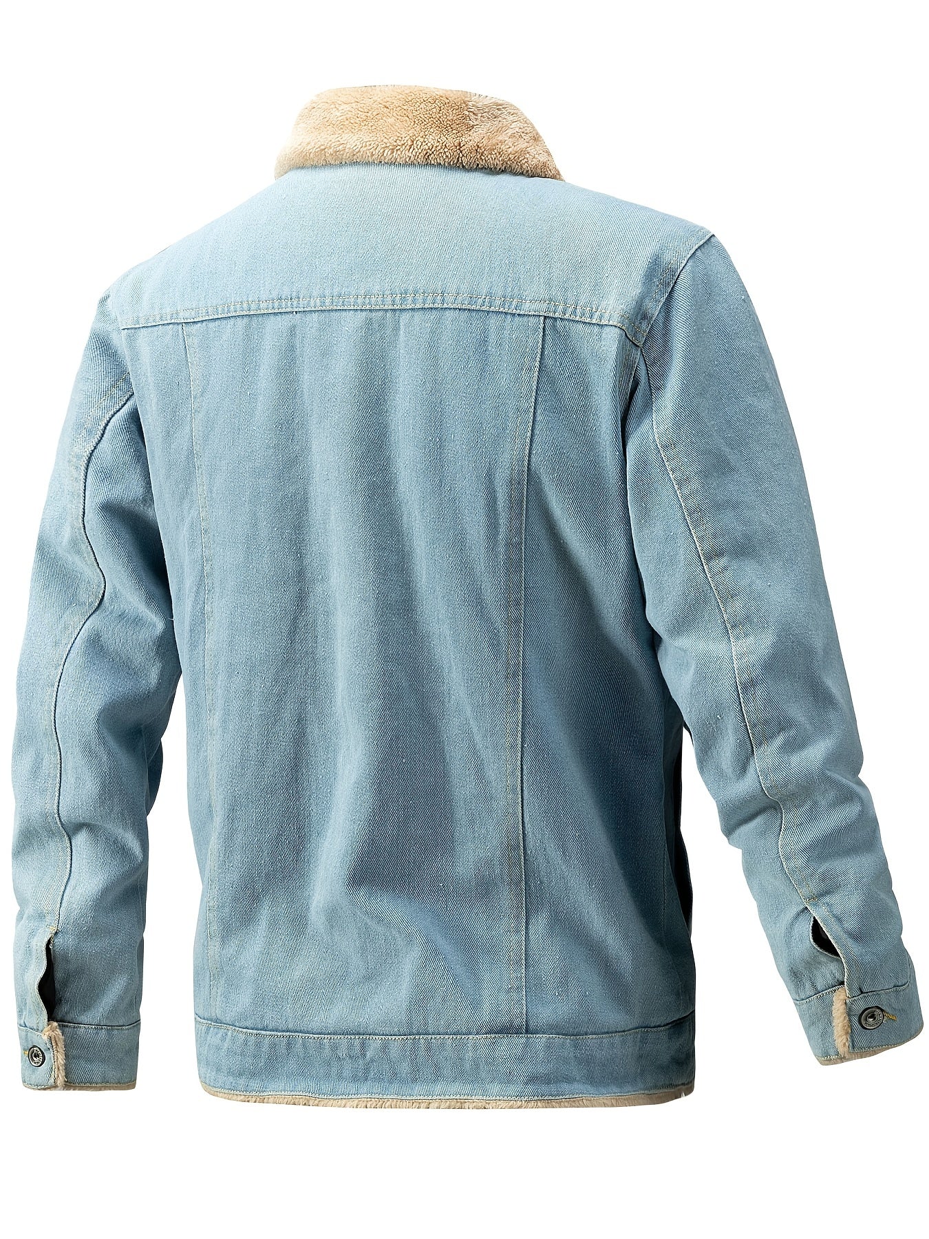 Giacca in denim di pile