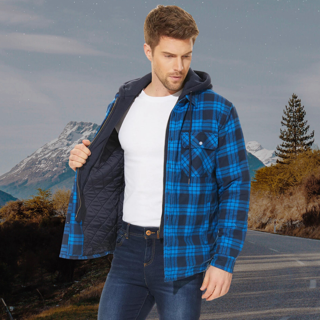 Giacca da uomo a quadri