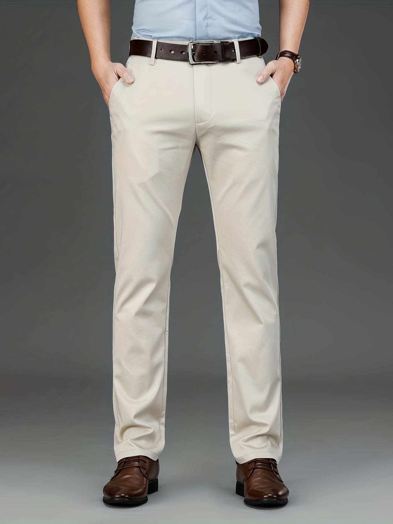Pantaloni classici mid-stretch
