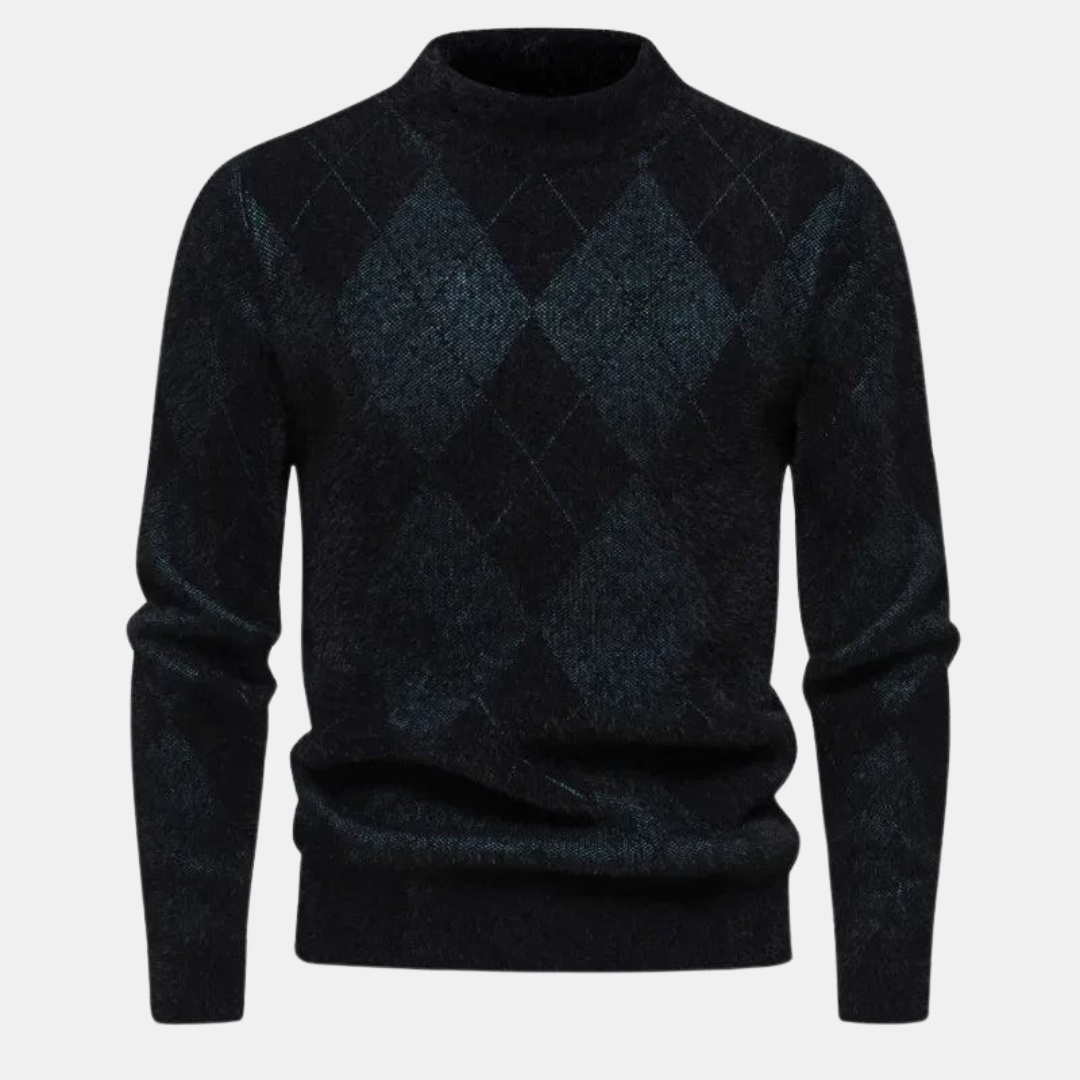 Comodo maglione da uomo lavorato a maglia