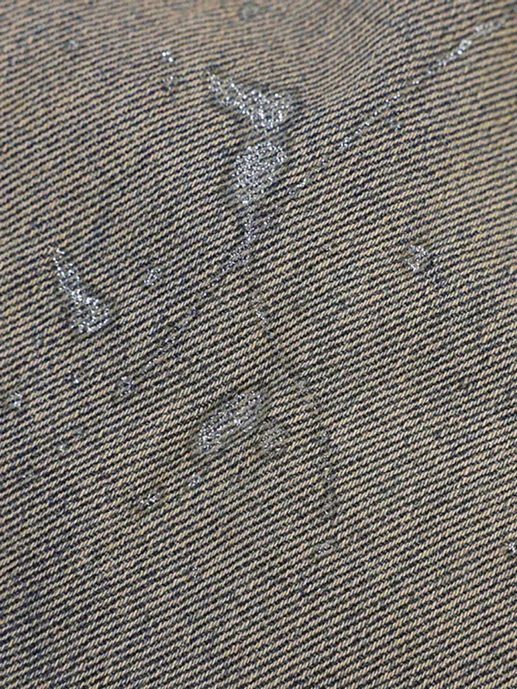 Jeans rétro lavati asimmetrici