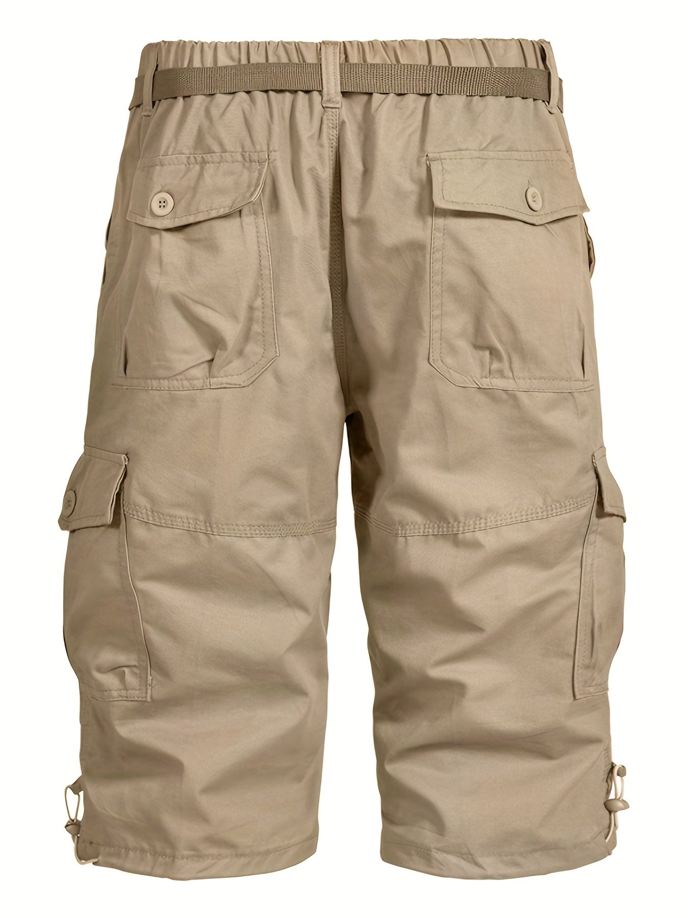 Pantaloncini capri cargo casual da uomo in stile street